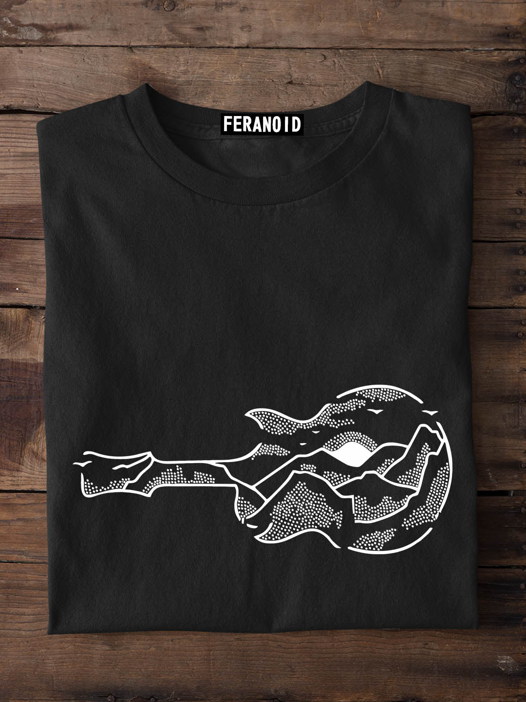 Guitar Black T-Shirt