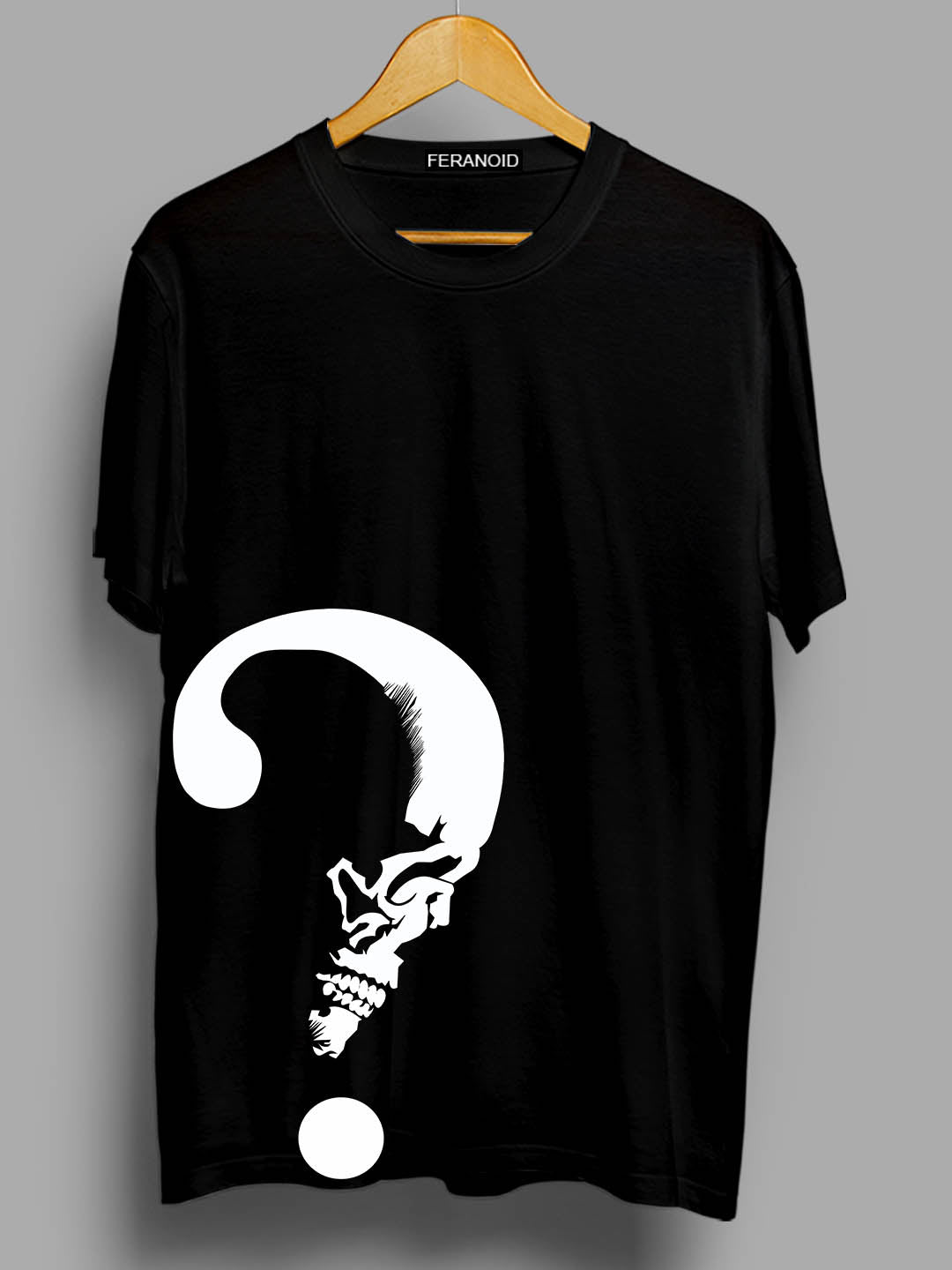 EvilQm BlACK Half Sleeve T-shirt