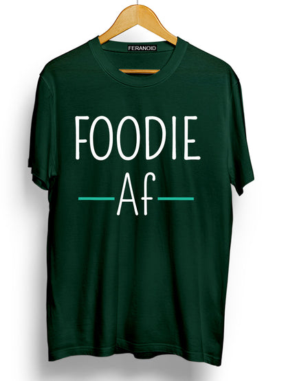 FOODIE_TSHIRT  Green Half Sleeve T-Shirt