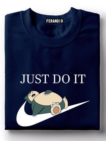 Just Do It Later Blue T-Shirt