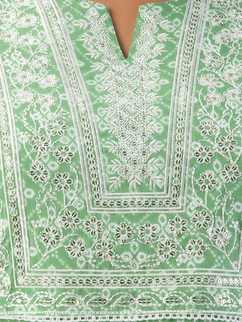 Women Kurta Pant Dupatta Set