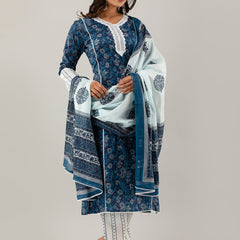Women Kurta Pant Dupatta Set