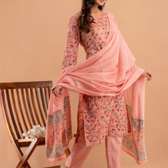 Women Kurta Pant Dupatta Set
