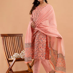 Women Kurta Pant Dupatta Set