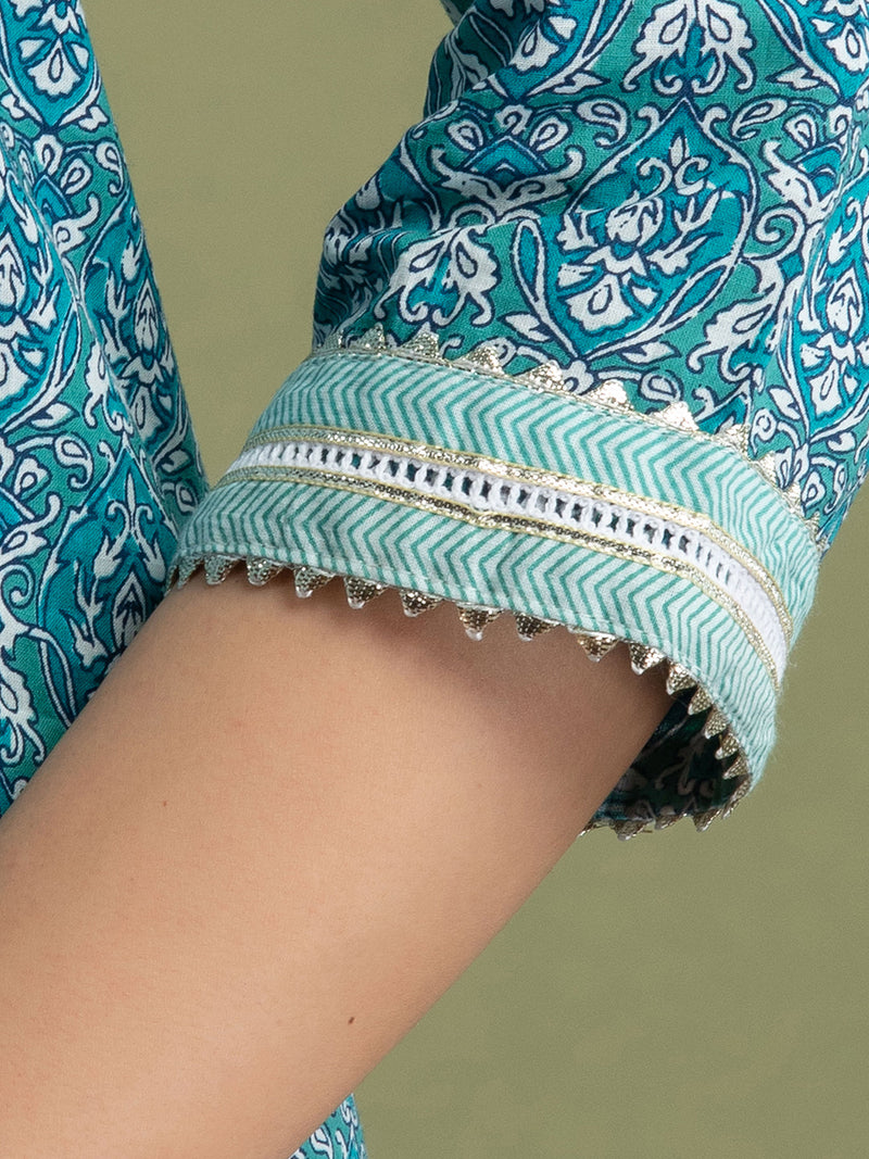 Women Kurta Pant Dupatta Set