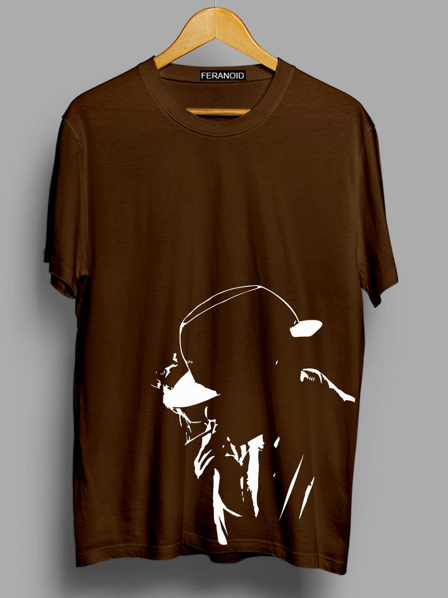 Smoke Man Brown T-Shirt