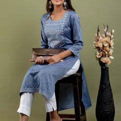 Women Kurta Pant Dupatta Set