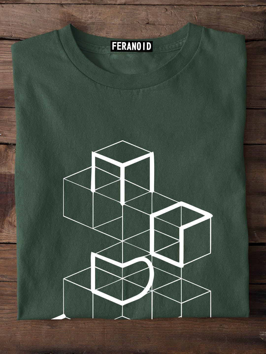 White Boxes Light Green  T-Shirt