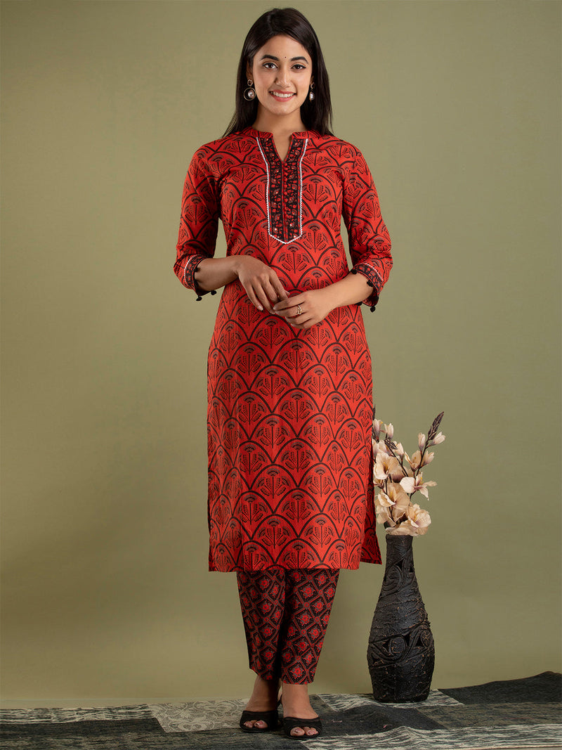 Women Kurta Pant Dupatta Set