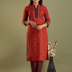 Women Kurta Pant Dupatta Set