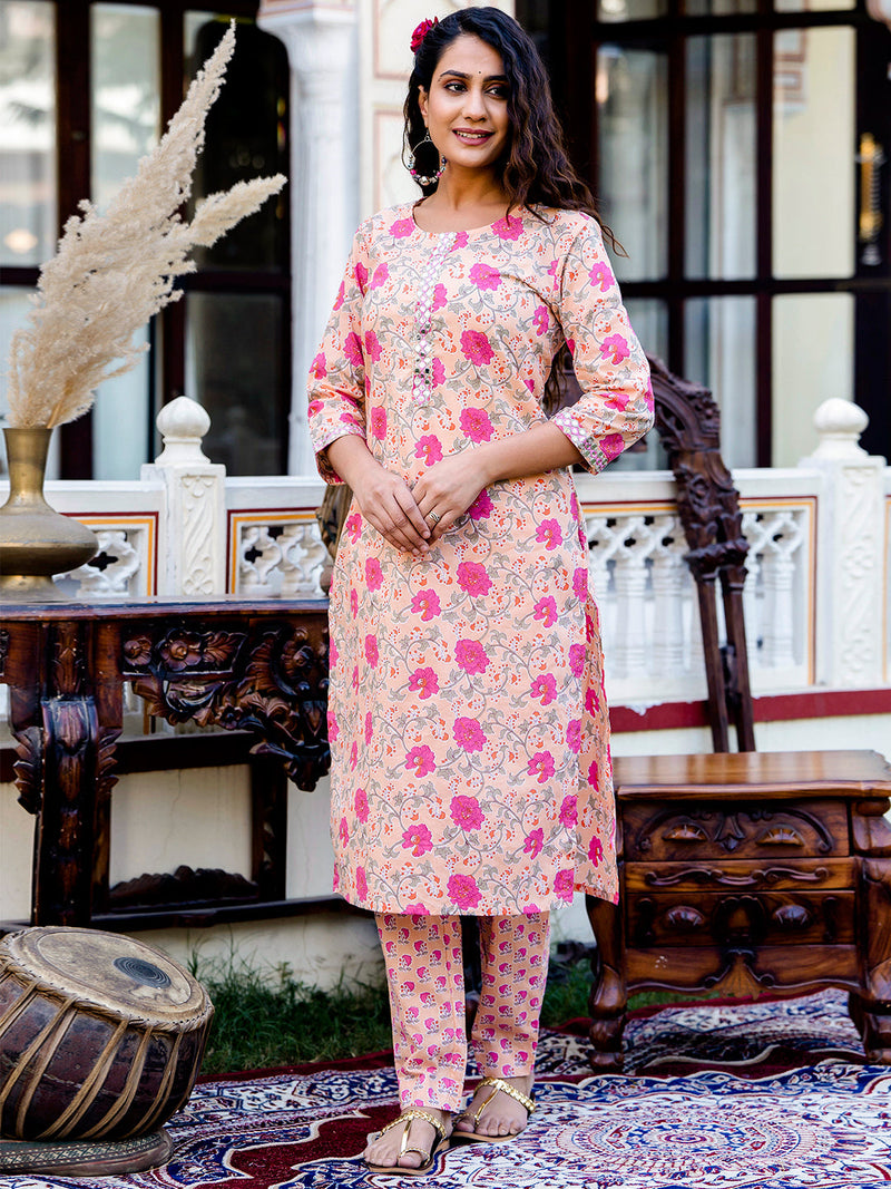 Women Kurta Pant Dupatta Set