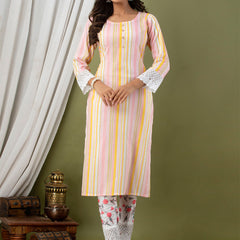 Women Kurta Pant Dupatta Set