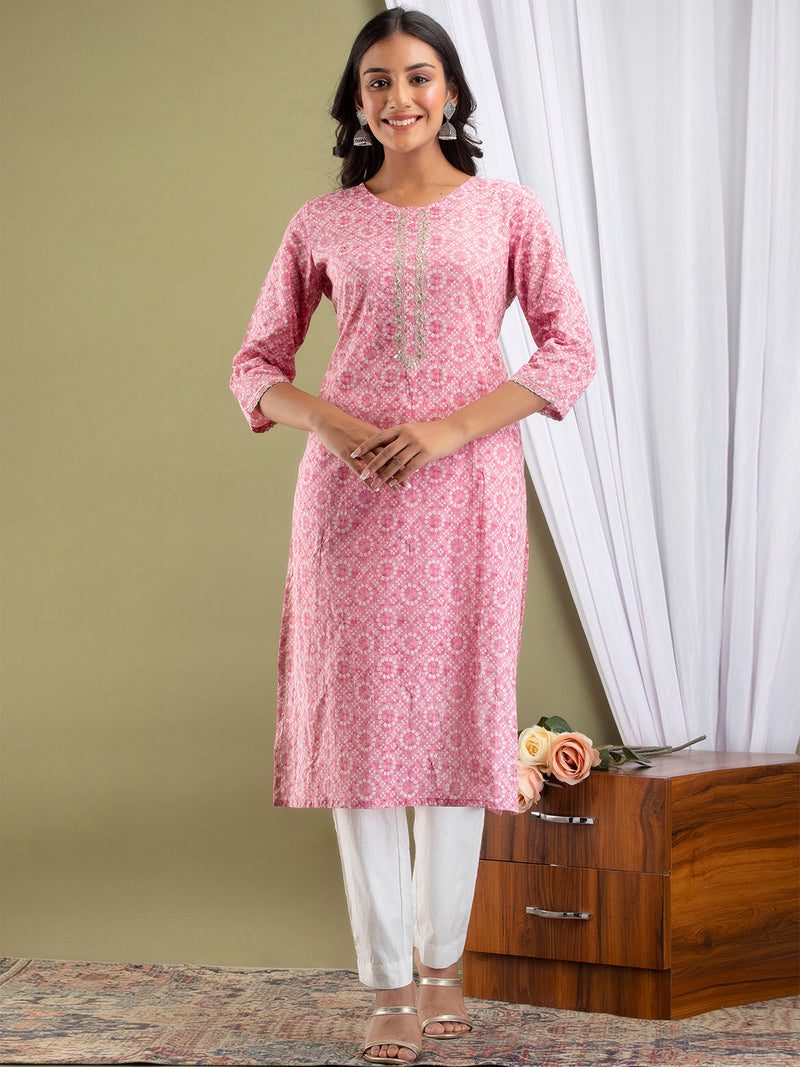 Women Kurta Pant Dupatta Set