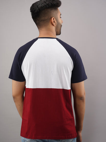 Cb White Maroon T-Shirt