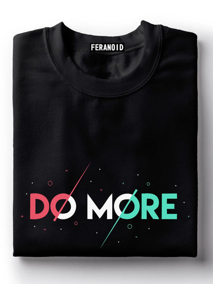 Do More Black T-Shirt