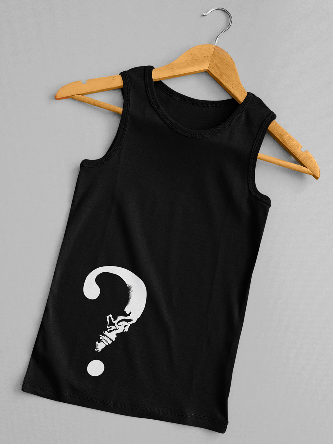 Evil Qm Black Sleeveless T-Shirt