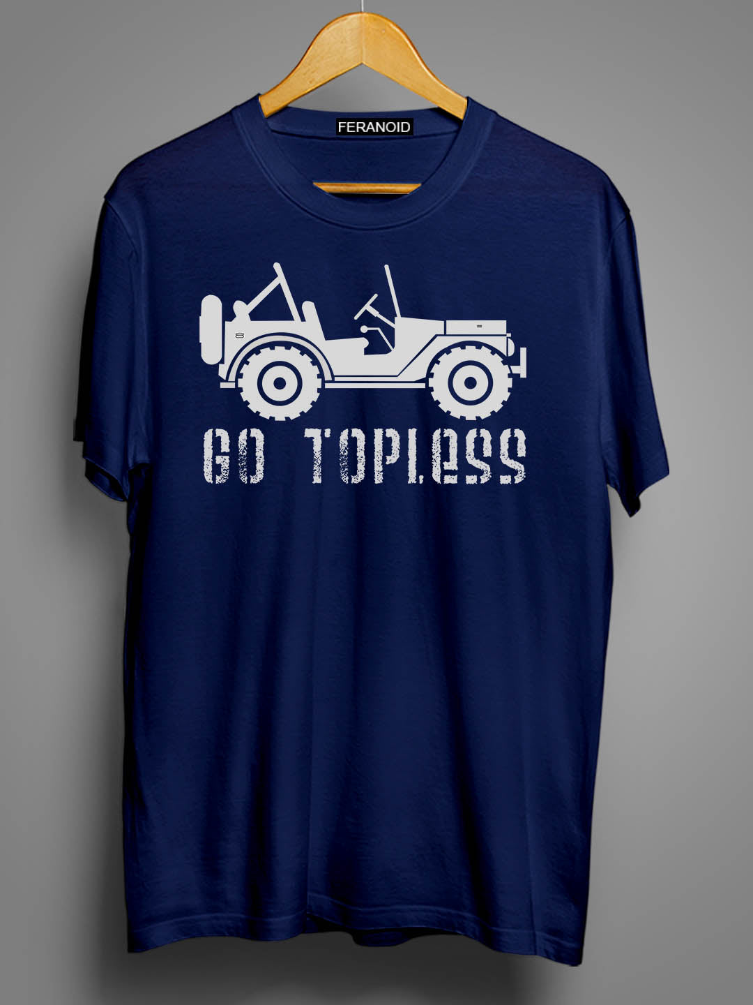 GO TOPLESS T-SHIRT