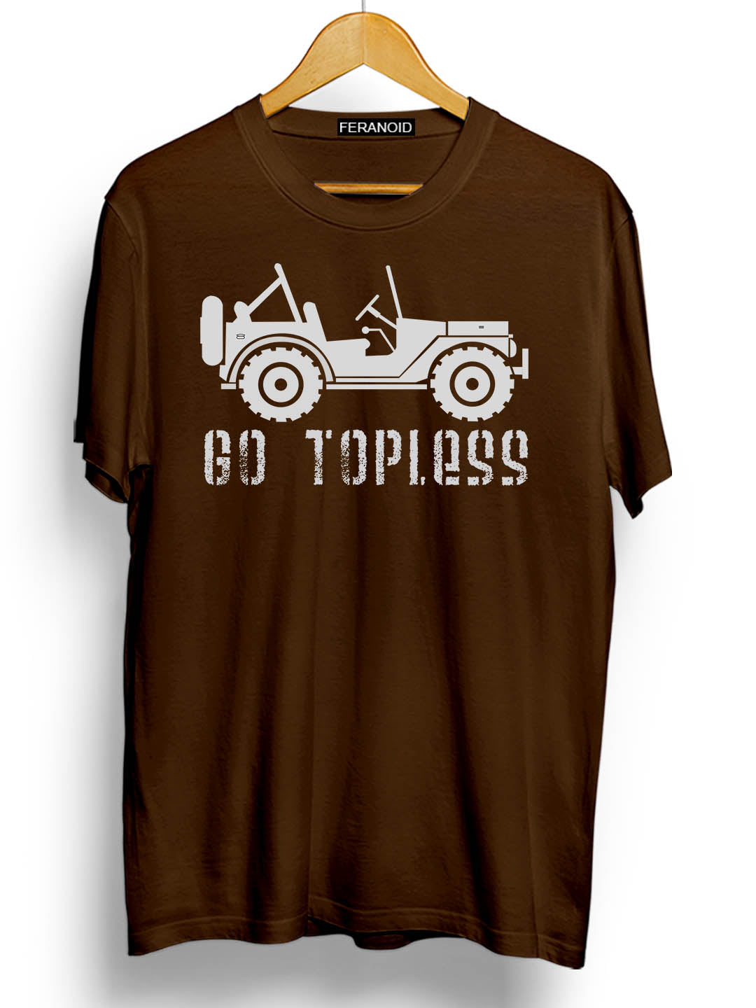 GO TOPLESS T-SHIRT