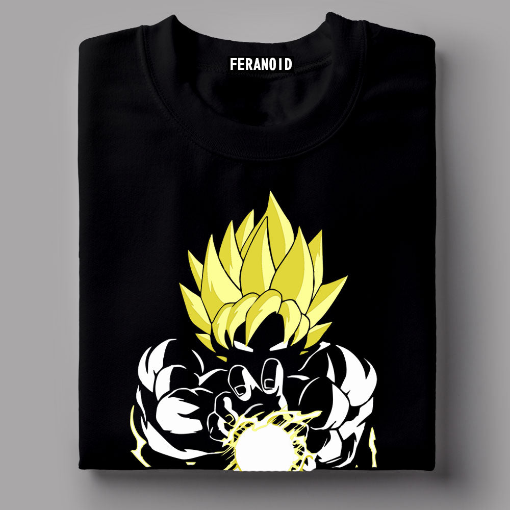 Goku Yellow Black T-Shirt