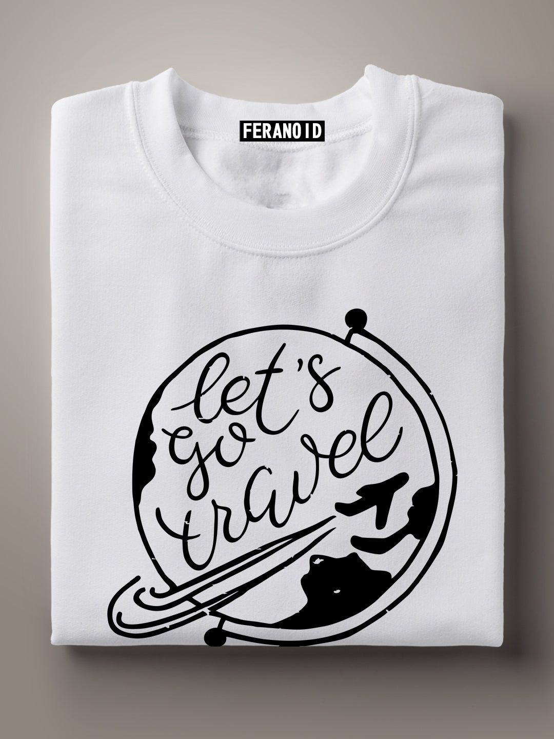 Let'S Go Explore White T-Shirt