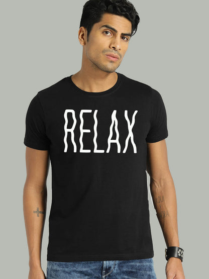 Relax Black T-Shirt