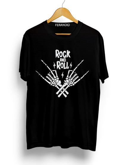 Rock And Roll Black T-Shirt