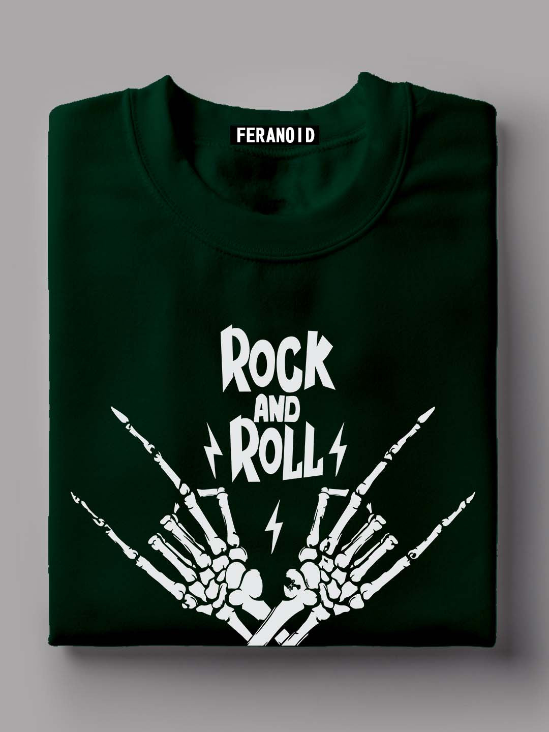 Rock And Roll Black T-Shirt