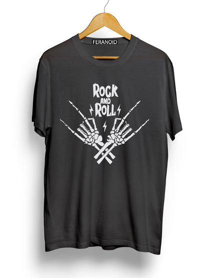 Rock And Roll Black T-Shirt