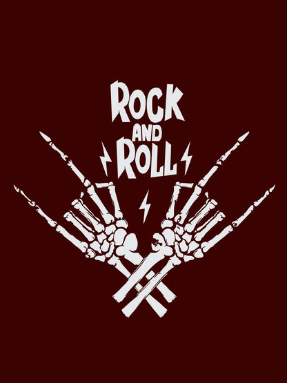 Rock And Roll Black T-Shirt