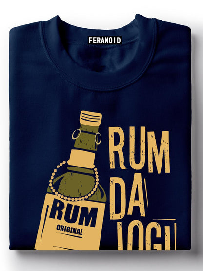 Rum Da Jogi Black T-Shirt