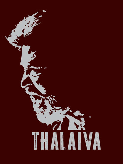 Thalaiva Black T-Shirt