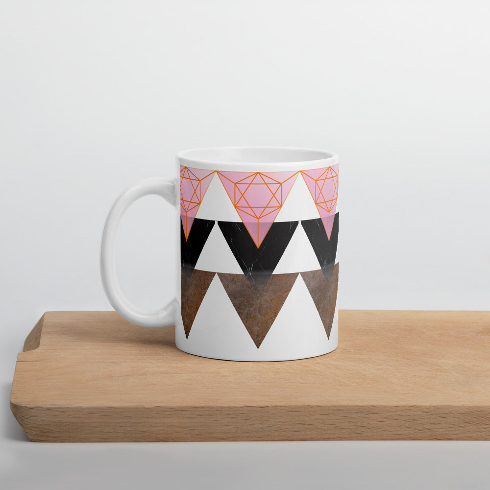 TRIPLE TRIANGLE -1 COFFEE MUG