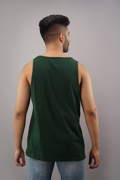 Yo Black Sleeveless T-Shirt